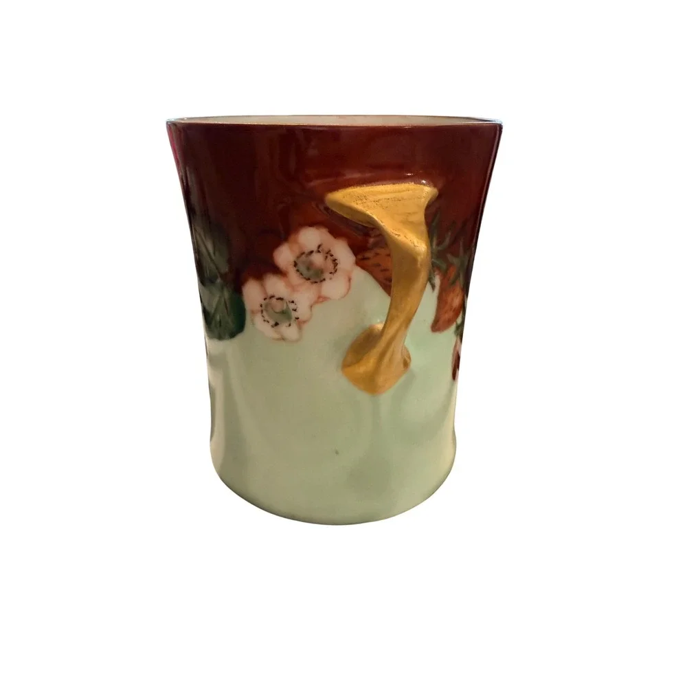 Hutschenreuther Selb Bavaria Strawberry Hand Painted B Le Clair Porcelain